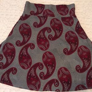 Beautiful Lularoe Azure Skirt. Size XL.